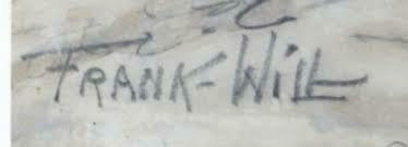 FRANK WILL 1900-1951